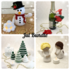 Virkmönster Jul Bundle