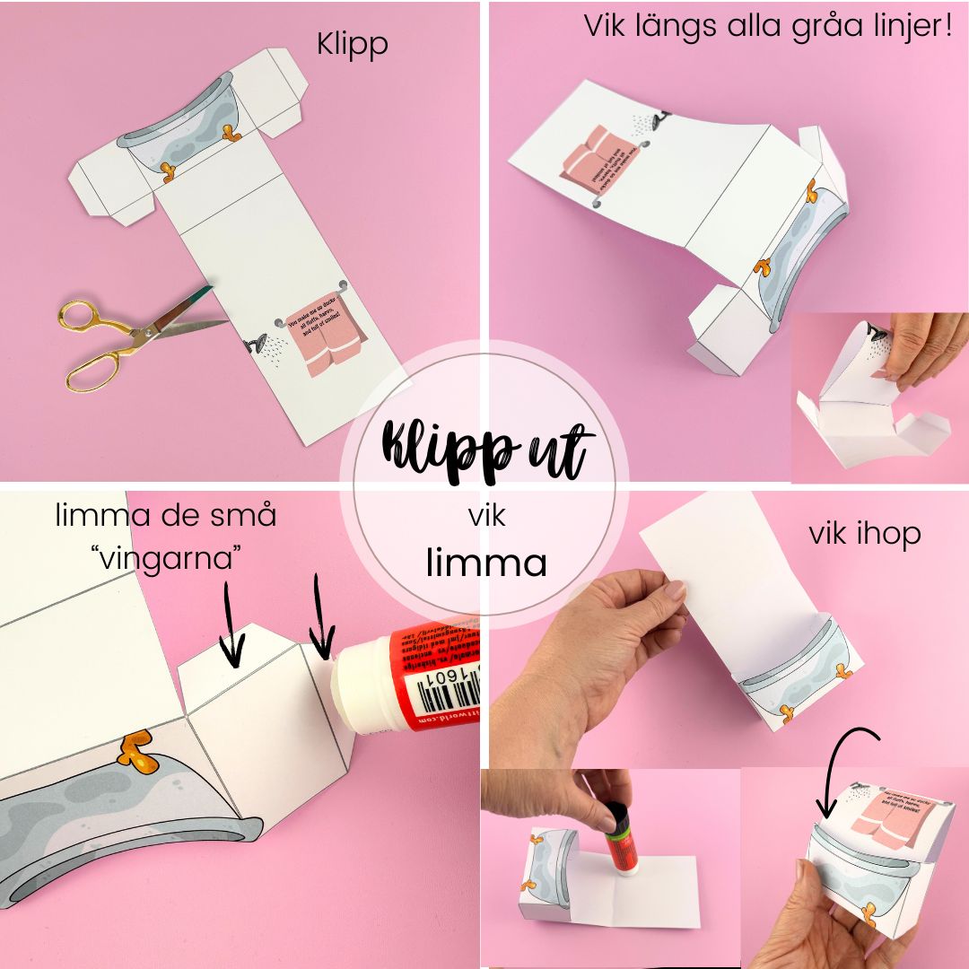 Mönster Virkad TomteAnka + Badkarsbox - Bild 7