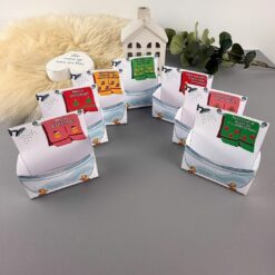 Alternative view of Utskriftbar Badkarsbox till virkad TomteAnka