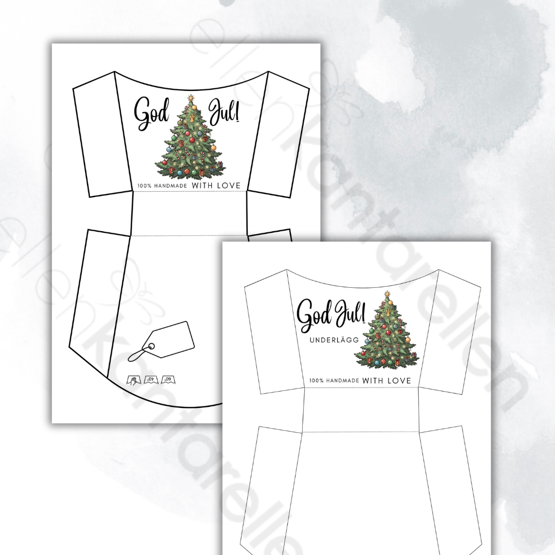Utskriftbar förpackning till Julunderlägg - Bild 5