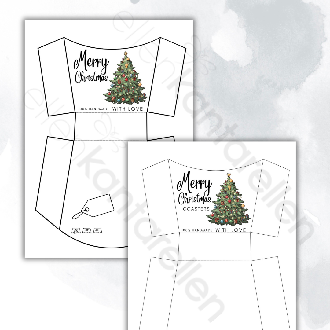 Utskriftbar förpackning till Julunderlägg - Bild 4