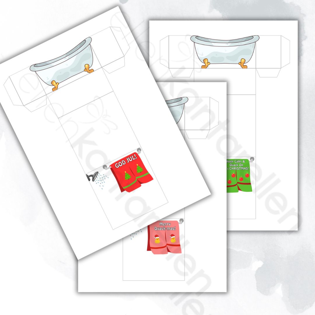 Mönster Virkad TomteAnka + Badkarsbox - Bild 8