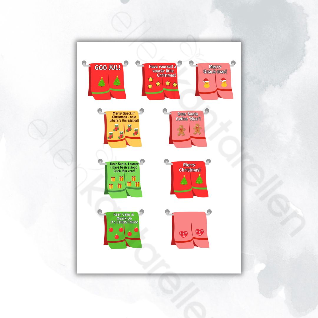 Mönster Virkad TomteAnka + Badkarsbox - Bild 9