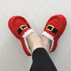 Alternative view of Virkmönster Ellens TomteToffla