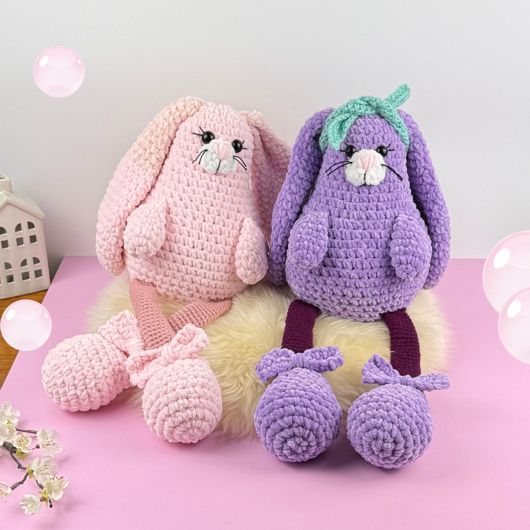 Mönster Virkade Bokhylle-Kaninen Dolly - Bild 2