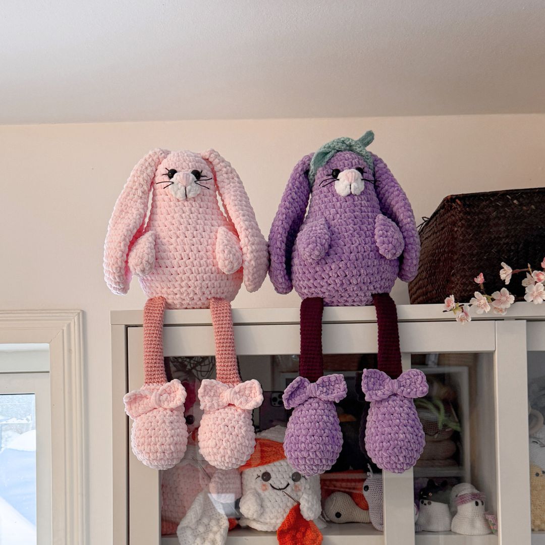 Mönster Virkade Bokhylle-Kaninen Dolly - Bild 4