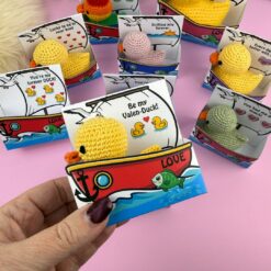 Mönster Virkad Anka + Alla Hjärtans Båtask