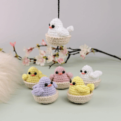 Virkmönster supergulligt Fågelbo