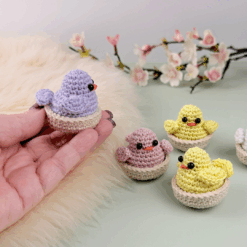 Alternative view of Virkmönster supergulligt Fågelbo