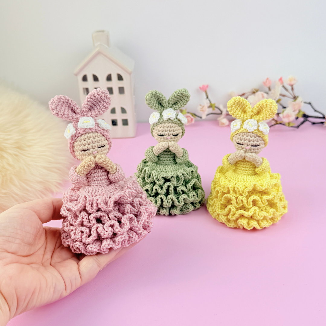 Virkmönster Prydnads Kanin - Bild 2