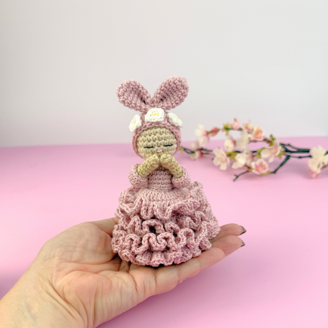 Virkmönster Prydnads Kanin - Bild 5