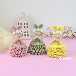 Virkmönster Prydnads Kanin