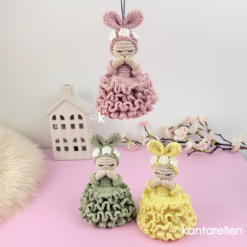 Alternative view of Virkmönster Prydnads Kanin