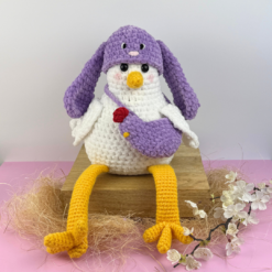 Mönster Virkade Påskkläder till Hönan Polly