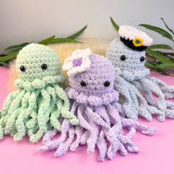 Virkmönster MANET med studentmössa