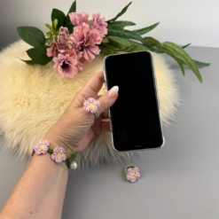 Alternative view of Virkmönster Vänskapsarmband & Ring "Carrie"