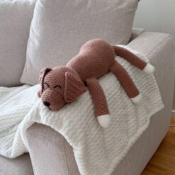 Mönster virkad Soffpotatis Hund
