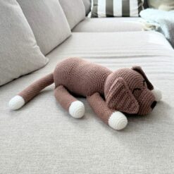 Alternative view of Mönster virkad Soffpotatis Hund