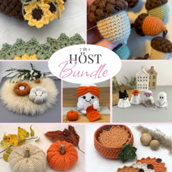 Bundle med virkmönster Höst & Halloween