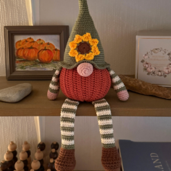 Virkmönster Pumpa Gnome